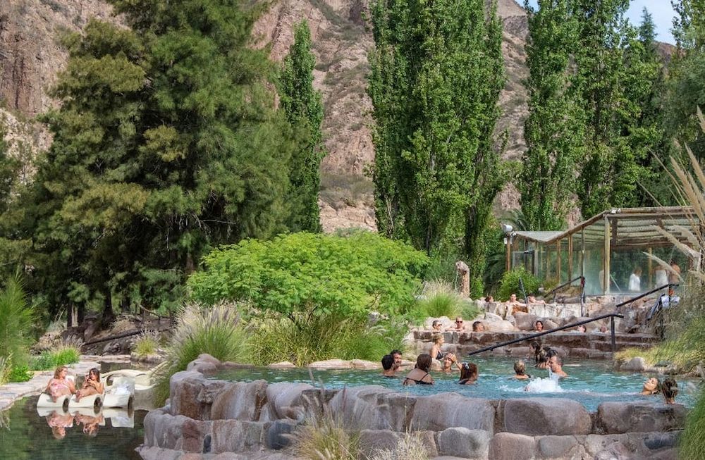 Turismo en Cacheuta. | Foto: Mariana Villa / Los Andes