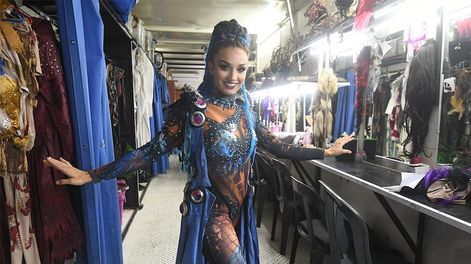 Los Andes | La vida dentro del Circo Servian antes de comenzar su función. Foto: José Gutiérrez / Los Andes
