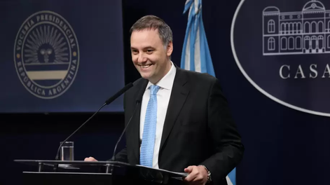 Nuevos anuncios del jefe de Gabinete, Manuel Adorni