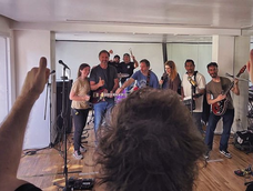 Javier Milei ensayó con Lilia Lemoine para la presentación de su nuevo libro.