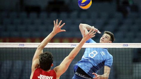 Argentina sumó una nueva derrota en la Nationas League de Vólley