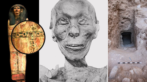 Descubrieron la tumba perdida de un faraón familiar de Tutankamón: qué se encontró dentro