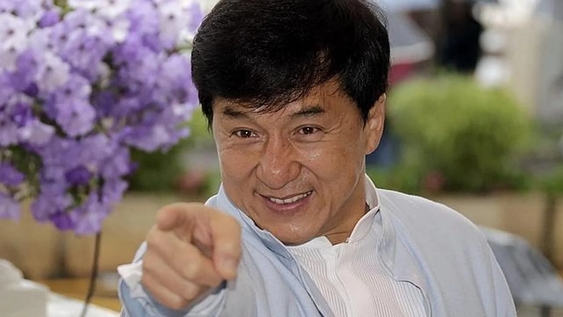 El actor y artista marcial chino Jackie Chan