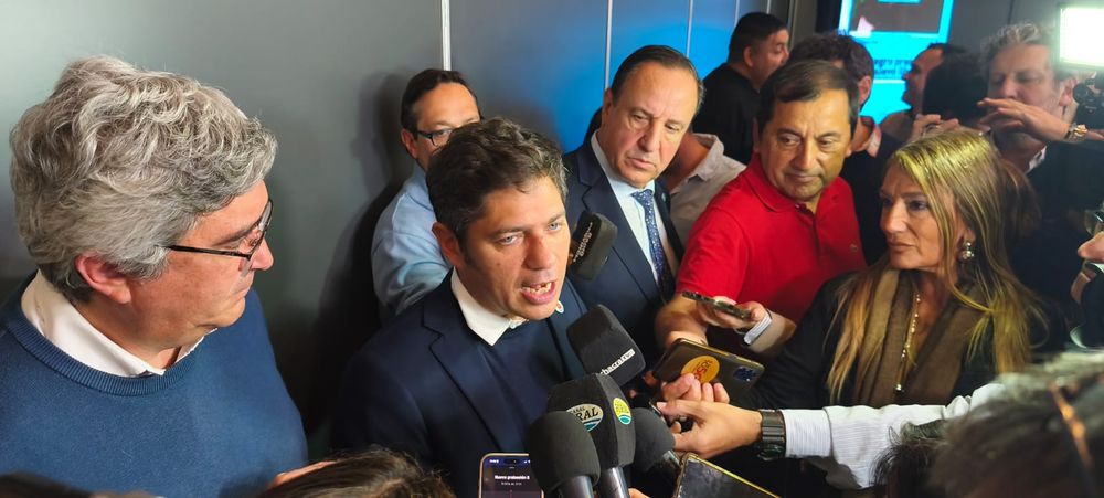 Axel Kicillof gobernador de la provincia de Buenos Aires en Congreso Coninagro.