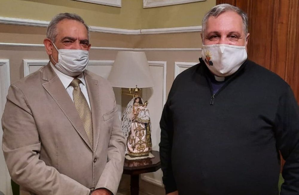 Carlos Iannizzotto y Carlos Colombo se reunieron para concretar una solución frente a los altos índices de pobreza que tiene Mendoza.
