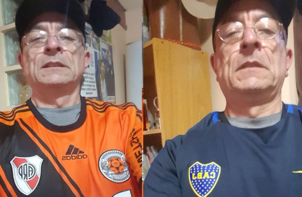 Increíble: dice ser hincha de River y de Boca a la vez