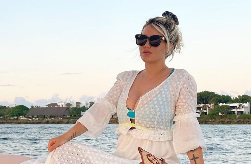Wanda Nara disfruta del verano europeo.