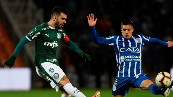 Copa Libertadores: Godoy Cruz tuvo un gran arranque, pero empató con un efectivo Palmeiras