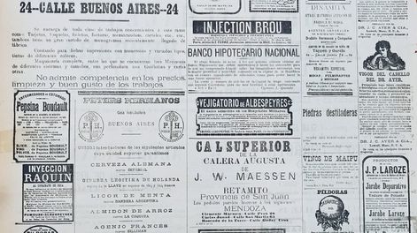 Remedios, cólera y dinamita: la increíble página de Los Andes que retrata la Mendoza de 1887