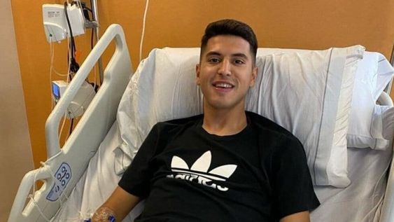 El ex River, apareció en su istagram y agradeció todos los saludos recibidos. / Gentileza.