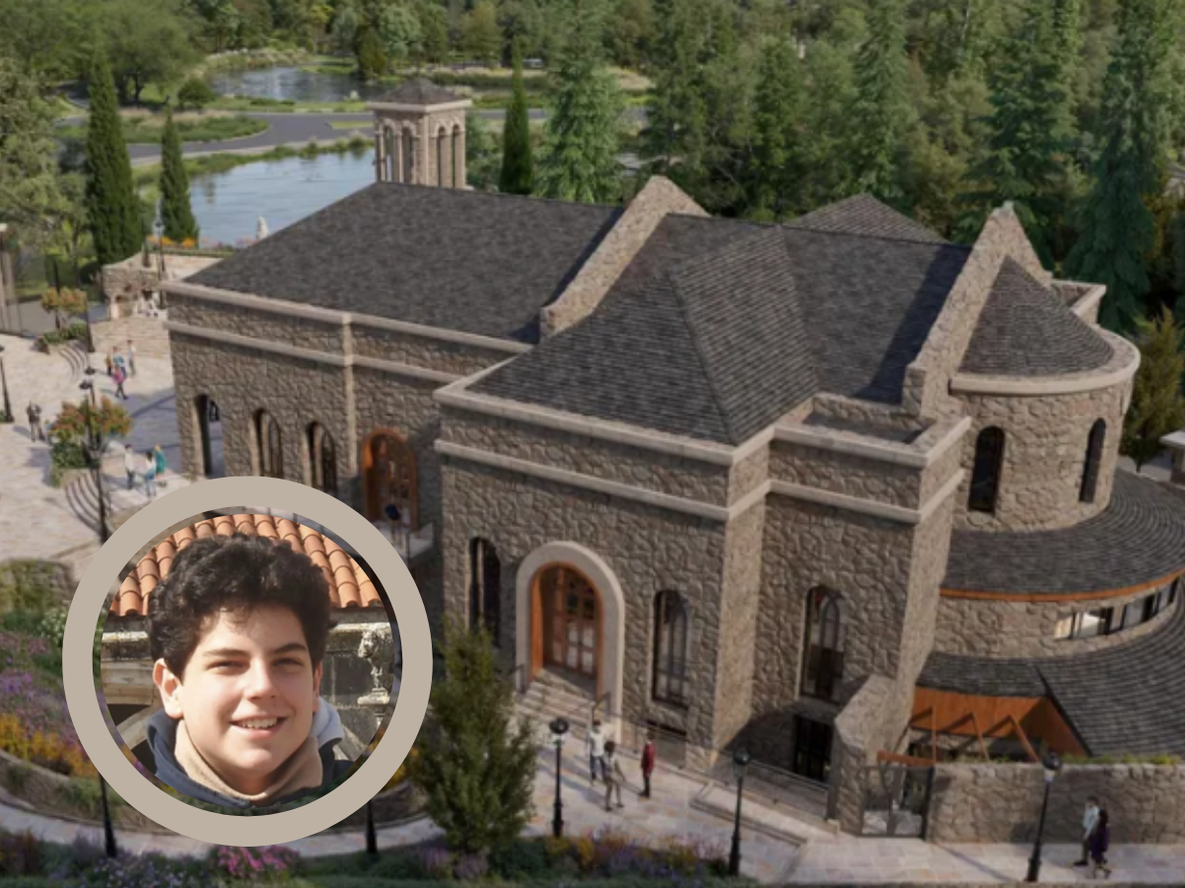 Fotos y videos: Así avanza la impactante capilla del Influencer De Dios, la primera que tendrá en el mundo