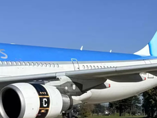 Aerolíneas Argentinas presentó el avión más argentino del mundo y homenajeó a Messi de cara al Mundial 2026