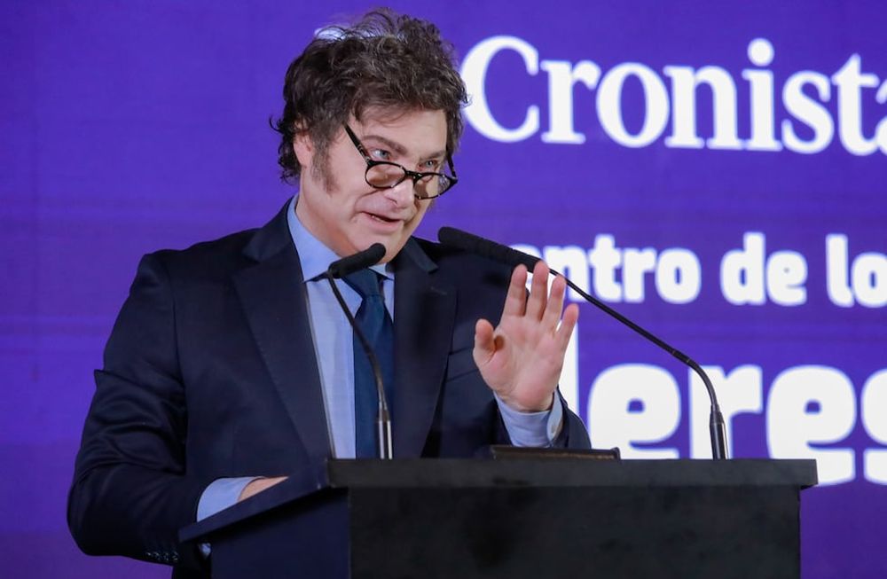 Javier Milei compartió otra publicación errónea en X. Foto: Presidencia
