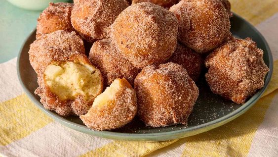 como preparar bunuelos de manzana livianos y super rapidos