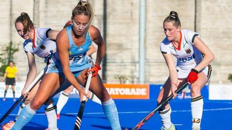 Las Leonas ganaron el primer duelo con Alemania. Hoy juegan la revancha, en el Cenard.