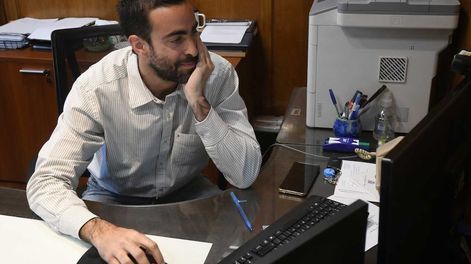 Los Andes | Víctor Fayad Ministro de Hacienda y Finanzas de la provincia de Mendoza.Foto: José Gutierrez / Los Andes