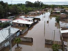 Para evitar inundaciones, los municipios del Gran Mendoza refuerzan la limpieza de cauces y desagües.