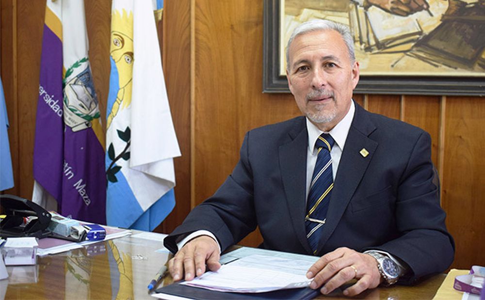 Prof. Méd. Daniel Miranda, rector de la Universidad Juan Agustín Maza y miembro de la Comisión Directiva del Consejo de Rectores de Universidades Privadas (CRUP).