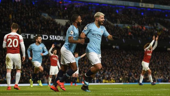 El Kun Agüero brilló con un hattrik ante el Arsenal
