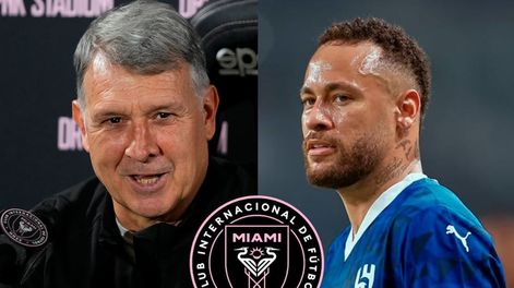 Los Andes | Martino enterró los rumores sobre la llegada de Neymar al Inter Miami.