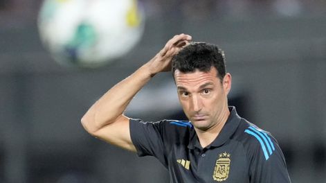 Los Andes | Lionel Scaloni, DT de la selección argentina. / Gentileza.