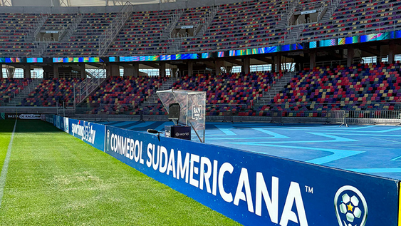 La nueva ubicación del VAR en los partidos de CONMEBOL