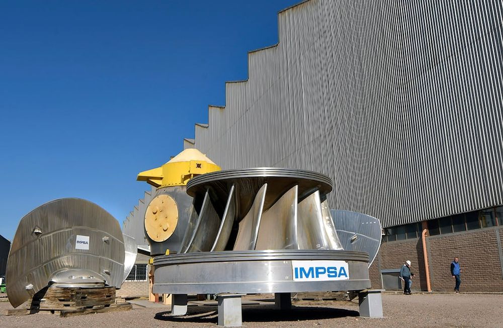 Empresa IMPSA Industria Metalurgica Pescarmona  Foto: Orlando Pelichotti