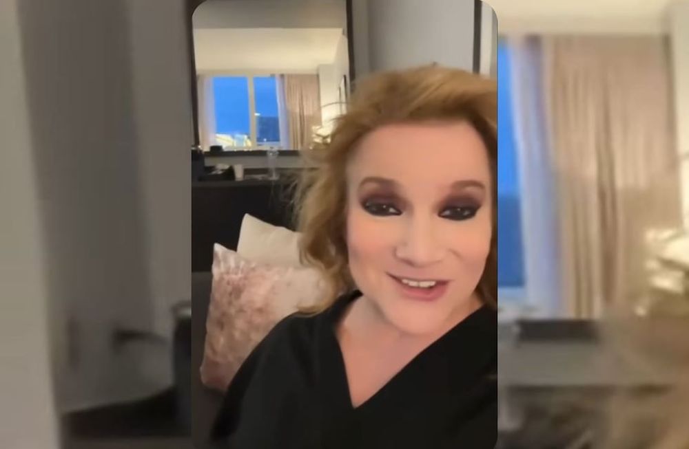 Lucía Galán vivió un fenómeno paranormal. Captura del video.