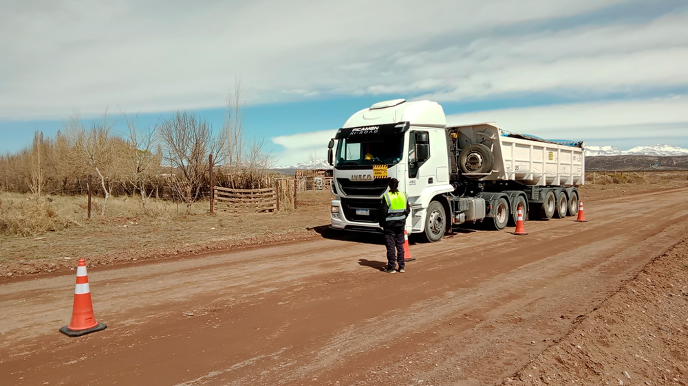 La Policía Ambiental Minera intensificó los controles sobre la actividad minera en Malargüe.