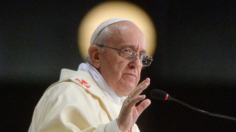 El Papa Francisco, internado por problemas respiratorios complejos (Foto archivo)