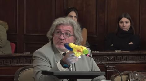 José Luis Ramón, líder de Protectora, entró a la Legislatura de la mano de la boleta del PJ.