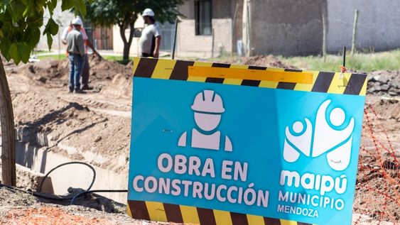 Maipú brilla por su obra pública