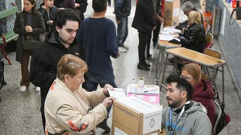 Los Andes | Elecciones PASO presidenciales 2023 en la provincia de Mendoza. Escuela Nuestra Señora de la Misericordia de CapitalFoto: José Gutiérrez / Los Andes