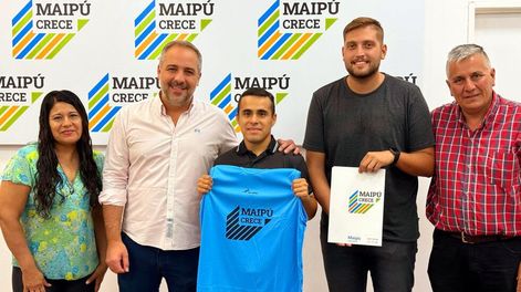 Matías Riveros, el atleta maipucino que viajará a Turquía para competir