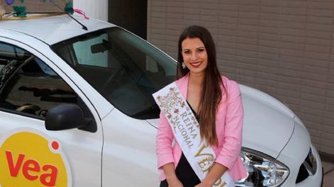 Mayra Tous fue la última soberana nacional agasajada con un 0km, en 2020.