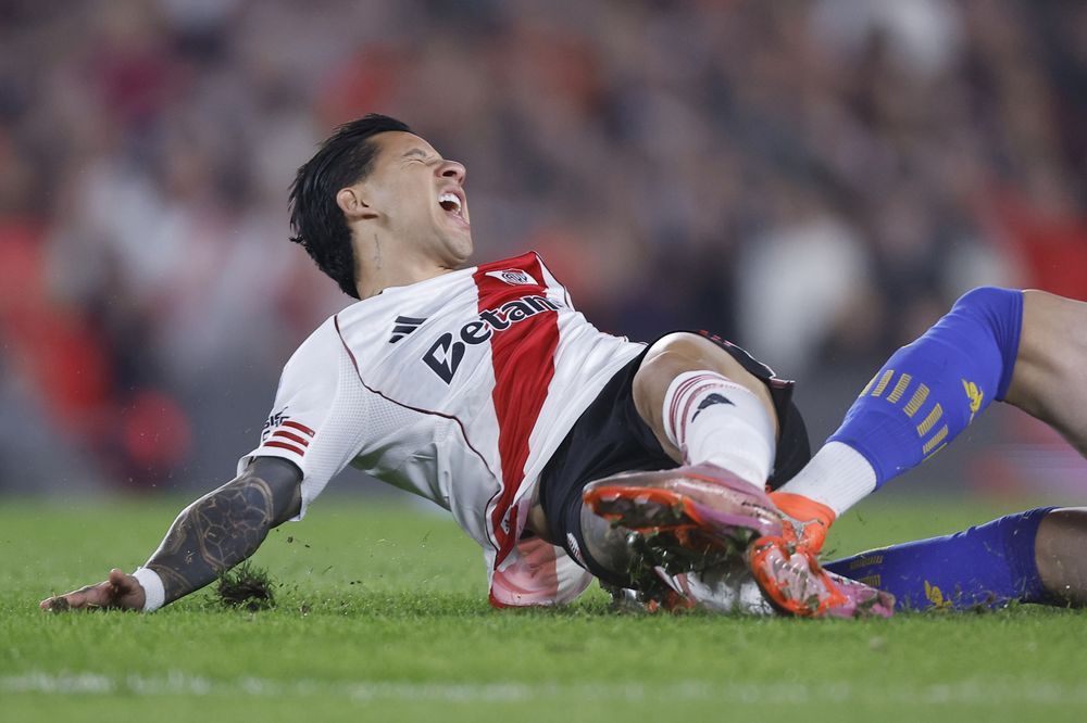 Bronca, preocupación y polémica en River - Rosario Central por la lesión de Driussi