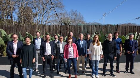 Los Andes | Reunión de la cúpula de Juntos por el Cambio tras la victoria electoral en Corrientes.