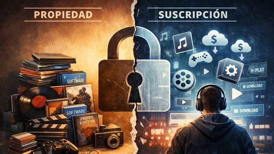 comprar sin poseer, la suscripcion que pagamos sin darnos cuenta