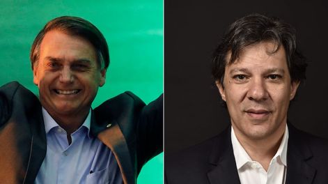 Brasil: Bolsonaro y Haddad se consolidan primero y segundo