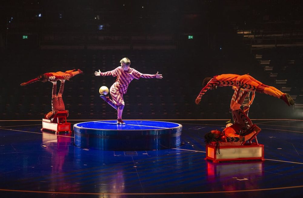 El Cirque du Soleil compartió un adelanto del espectáculo “Messi10”
