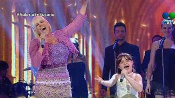 Una nena de 9 años logró emocionar a Susana con su voz