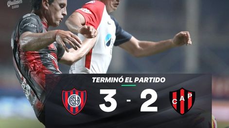 San Lorenzo con los pibes lo ganó en el final