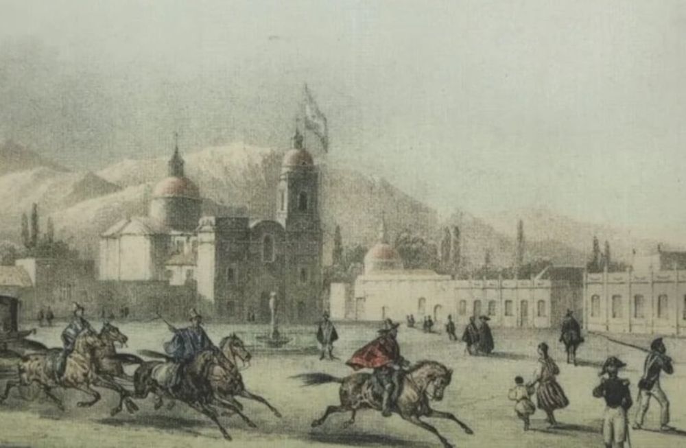 Imagen que ilustra la portada de Viaje a través de las Pampas y Los Andes (Claridad) de Bond Head.