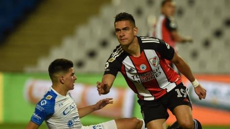 Rafael Santos Borré, goleador del ciclo Gallardo en River Plate.