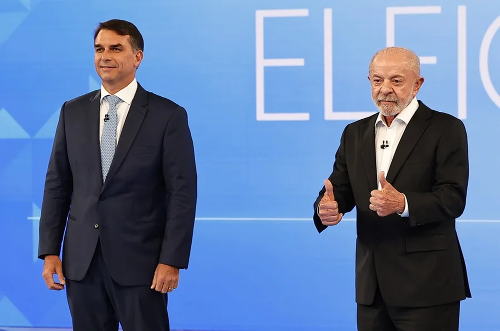 Lula y Bolsonaro debatieron a horas del balotaje presidencial en Brasil.