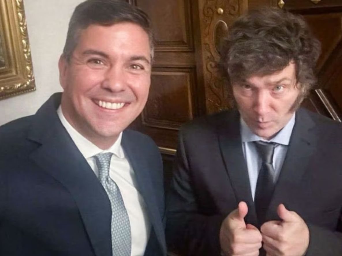 Javier Milei viajará a Paraguay para reunirse con Santiago Peña en medio de la tensión comercial global