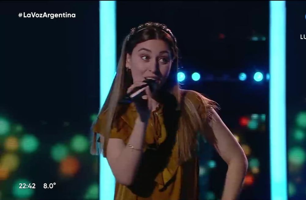Quién es la ex reina de la Vendimia que se presentó en La Voz Argentina