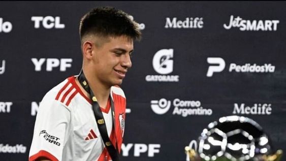 Claudio Diablito Echeverri, una de las 3 promesas del fútbol argentino (Gentileza Claudio Echeverri)