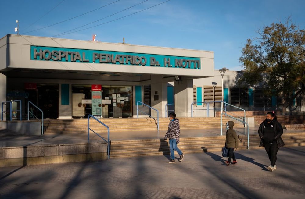 el chico se encuentra internado en el Hospital NottiFoto: Ignacio Blanco / Los Andes