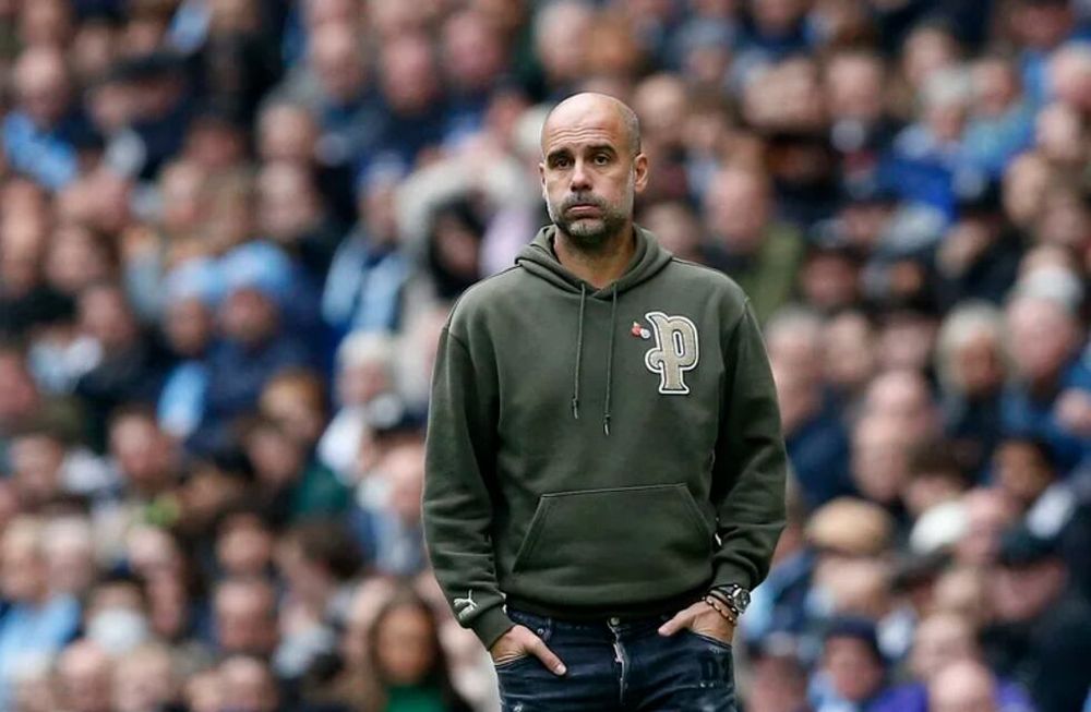 Pep Guardiola amenazó con renunciar como DT del Manchester City. / archivo